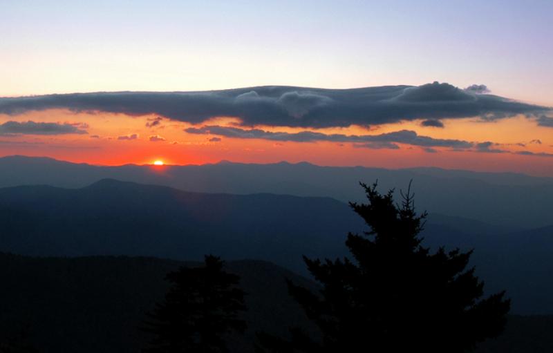 Sunrise from Clingmans Dome