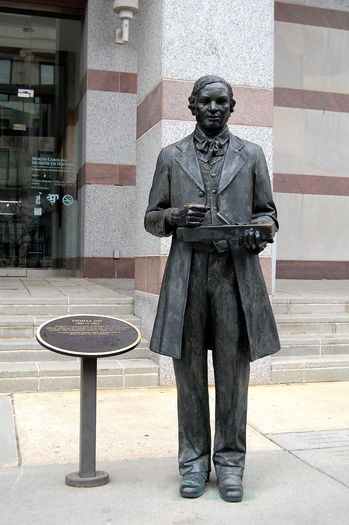 Thomas Day statue