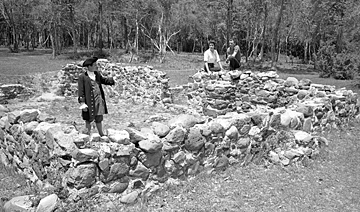 Brunswick Town / Fort Anderson historic site, From the Conservation and Development Department, Travel and Tourism Division Photo Files, North Carolina State Archives, Raleigh, NC, call #: ConDev61-31E. 