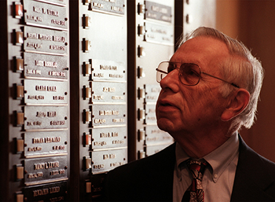 Harry Kittner. Photo by Chris Seward, 1999. To request permission for further use or to purchase a print, please contact the News & Observer.