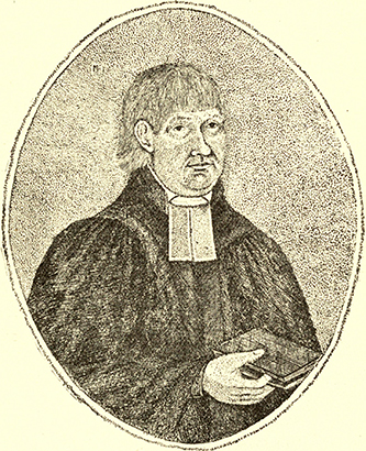 "Rev. Paul Henkel." The Lutherans in America; a story of struggle, progress, influence and marvelous growth. New York: J.A. Hill & Co. 1889. Facing 302.