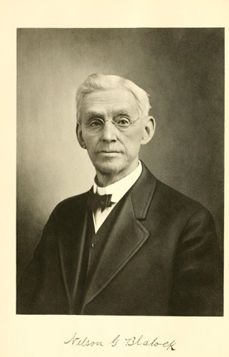 Dr. Nelson G. Blalock. Courtesy of "Lyman's history of old Walla Walla County, embracing Walla Walla, Columbia, Garfield and Asotin counties."