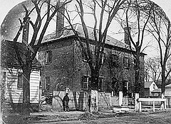 New Bern Jail, Craven St., New Bern, NC, c.1864 (copied from the North Carolina Collection, UNC-CH). From General Negative Collection, North Carolina State Archives (call #: N_71_1_3792), Raleigh, NC.