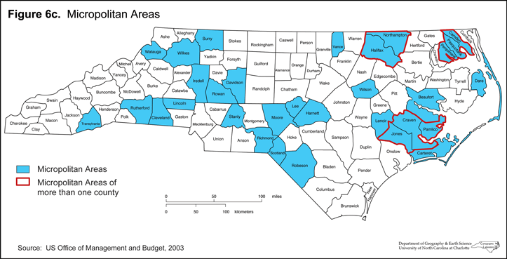 Figure 6c: Micropolitan Areas