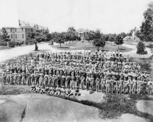 Boys at the Stonewall Jackson Training School, ca. 1937. North Carolina Collection, University of North Carolina at Chapel Hill Library. Original photograph owned by H. Lee Pharr.